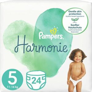 Pampers Harmonie Value Pack Size 5 jednorázové pleny 11-16 kg 24 ks obraz