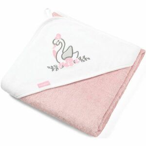 BabyOno Take Care Bamboo Towel osuška s kapucí Pink 85x85 cm obraz