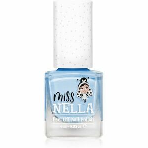 Miss Nella Peel Off Nail Polish lak na nehty pro děti MN12 Blue Bell 4 ml obraz