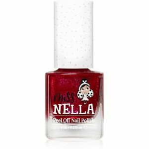 Miss Nella Peel Off Nail Polish lak na nehty pro děti MN08 Jazzberry Jam 4 ml obraz
