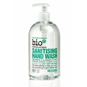 Bio d Tekuté dezinfekční mýdlo na ruce rozmarýn+tymián 500 ml obraz