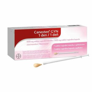 CANESTEN GYN 1 den 500 mg měkká vaginální tobolka obraz