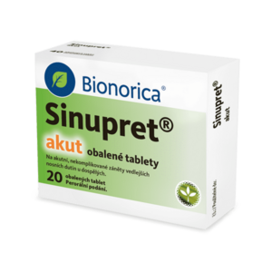 SINUPRET Akut 160 mg 20 tablet obraz