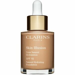 Clarins Skin Illusion Natural Hydrating Foundation rozjasňující hydratační make-up SPF 15 odstín 108, 5W Cashew 30 ml obraz