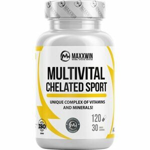 Maxxwin Multivital Chelated Sport komplex minerálů a vitamínů 120 cps obraz