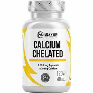 Maxxwin Calcium Chelated kapsle pro podporu zdraví kostí a zubů 120 cps obraz