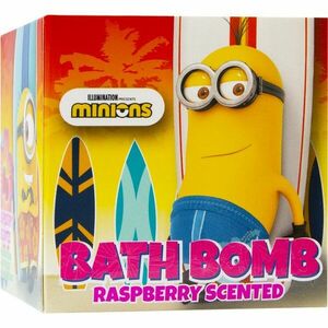 Minions Bath Bomb šumivá koule do koupele Raspberry 1 ks obraz