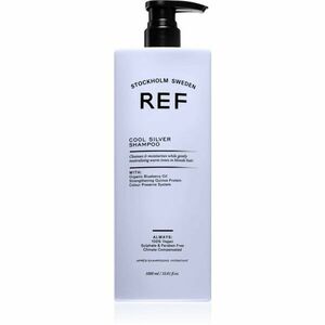 REF Cool Silver Shampoo stříbrný šampon neutralizující žluté tóny 1000 ml obraz