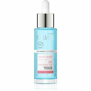 Eveline Cosmetics Serum Shot 2% Hyaluronic Acid hydratační a vyživující sérum 30 ml obraz