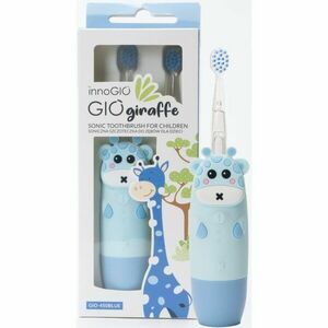 innoGIO GIOGiraffe Sonic Toothbrush sonický zubní kartáček pro děti Blue 1 ks obraz
