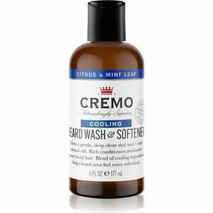 Cremo 2 in 1 Beard Wash & Softener šampon na vousy pro muže Citrus & Mint Leaf 177 ml obraz