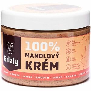 Grizly Mandlový krém Jemný ořechová pomazánka 500 g obraz
