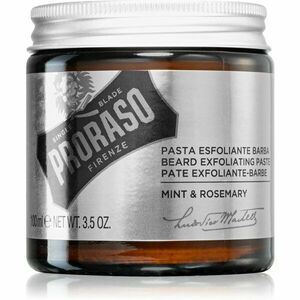 Proraso Grooming Mint & Rosemary čisticí pasta na vousy pro muže 100 ml obraz