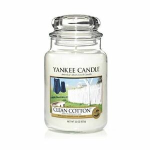 Yankee Candle Aromatická svíčka Clean Cotton 623 g obraz