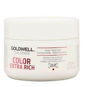 Goldwell Maska pro barvené vlasy Dualsenses Color Extra Rich (60 SEC Treatment) 200 ml obraz