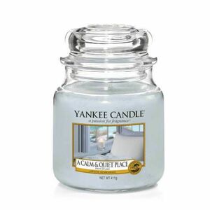 Yankee Candle Aromatická svíčka střední A Calm & Quiet Place 411 g obraz