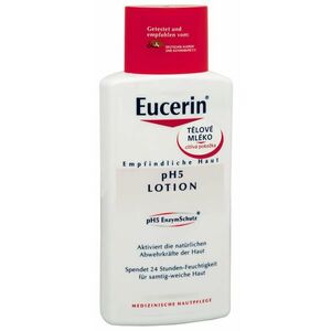 Eucerin Hydratační tělové mléko pro citlivou pokožku pH5 400 ml obraz