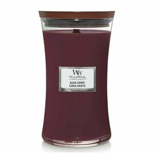 WoodWick Vonná svíčka váza Black Cherry 609, 5 g obraz