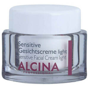 Alcina Jemný pleťový krém pro zklidnění a posílení citlivé pleti (Sensitive Facial Cream Light) 50 ml obraz