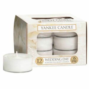 Yankee Candle Aromatické čajové svíčky Wedding Day 12 x 9, 8 g obraz