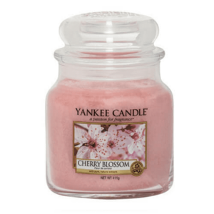 Yankee Candle Vonná svíčka Classic střední Cherry Blossom 411 g obraz