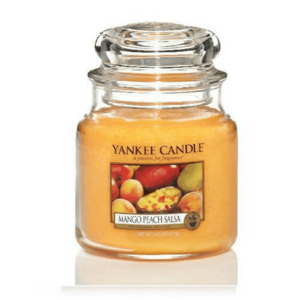 Yankee Candle Aromatická svíčka Classic střední Mango Peach Salsa 411 g obraz
