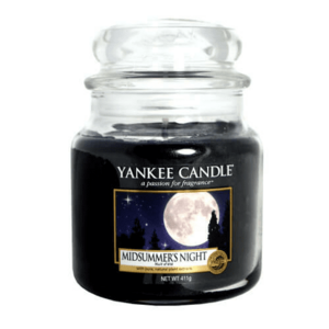 Yankee Candle Vonná svíčka Classic střední Midsummer`s Night 411 g obraz