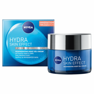 Nivea Regenerační noční hydratační gel-krém Hydra Skin Effect (Regenerating Night Gel-Cream) 50 ml obraz