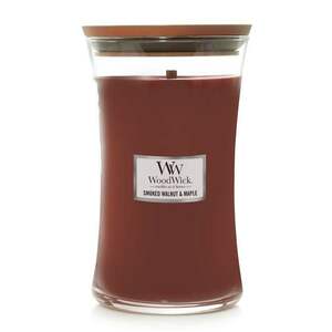 WoodWick Vonná svíčka váza velká Smoked Walnut & Maple 609, 5 g obraz