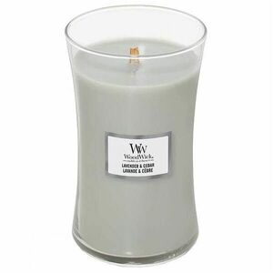 WoodWick Vonná svíčka váza velká Lavender & Cedar 609, 5 g obraz