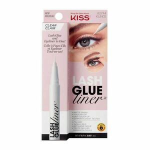 KISS Lepidlo na řasy s oční linkou Lash Glue Liner Clear 0, 7 ml obraz