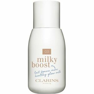 Clarins Milky Boost tónovací mléko pro sjednocení barevného tónu pleti odstín 03 Milky Cashew 50 ml obraz