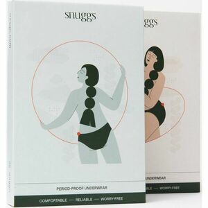 Snuggs Period Underwear Classic: Heavy Flow menstruační kalhotky pro silnou menstruaci velikost S 1 ks obraz