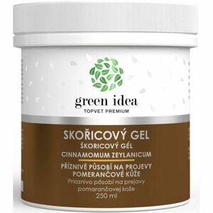 Green Idea Topvet Premium Skořicový gel masážní gel 250 ml obraz