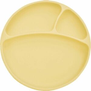 Minikoioi Puzzle Plate Yellow dělený talíř s přísavkou 1 ks obraz