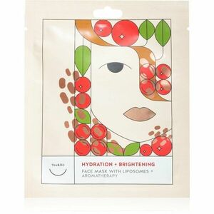You&Oil Hydration & Brightening plátýnková maska pro rozjasnění a hydrataci 3x25 ml obraz
