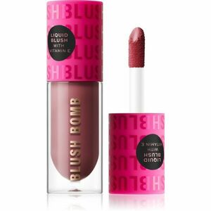 Makeup Revolution Blush Bomb krémová tvářenka odstín Rose Lust 4, 6 ml obraz