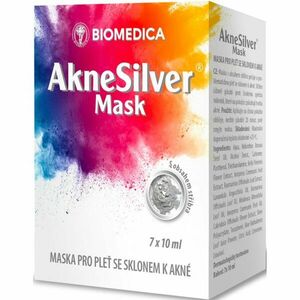Biomedica AkneSilver Mask čisticí maska pro problematickou pleť, akné 7x10 ml obraz