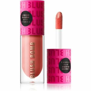 Makeup Revolution Blush Bomb krémová tvářenka odstín Glam Orange 4, 6 ml obraz