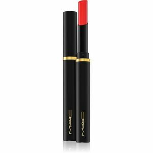 MAC Cosmetics Powder Kiss Velvet Blur Slim Stick matná hydratační rtěnka odstín Ruby New 2 g obraz