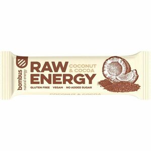 Bombus Raw Energy BIO ovocná tyčinka příchuť Coconut & Cocoa 50 g obraz