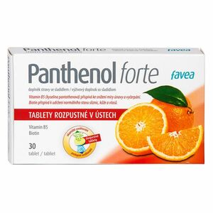 FAVEA Panthenol forte 30 tablet obraz