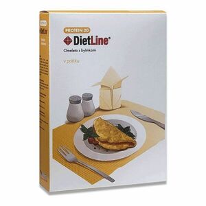 DietLine Protein 20 Omeleta s bylinkami 3x30 g obraz