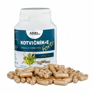 ADIEL Kotvičník zemní FORTE s vitamínem E 90 kapslí obraz