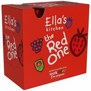 Ellas Kitchen BIO Ovocné pyré Red One Jahoda kapsičky 5x90 g obraz