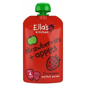 Ellas Kitchen BIO Jahoda a jablko kapsička 120 g obraz