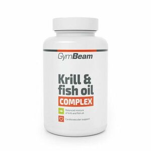 Krill and Fish Oil Complex - GymBeam 90 kaps. obraz