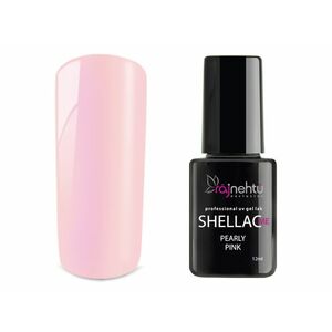 Ráj nehtů UV gel lak Shellac Me 12ml - Pearly Pink obraz