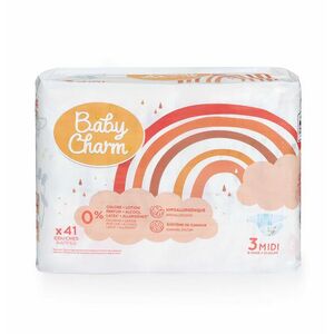Plenky Baby Charm Super Dry Flex vel. 3 Midi, 6-10 kg, 41 ks obraz