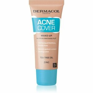 Dermacol Acne Cover zklidňující make-up s Tea Tree oil odstín No. 3 30 ml obraz